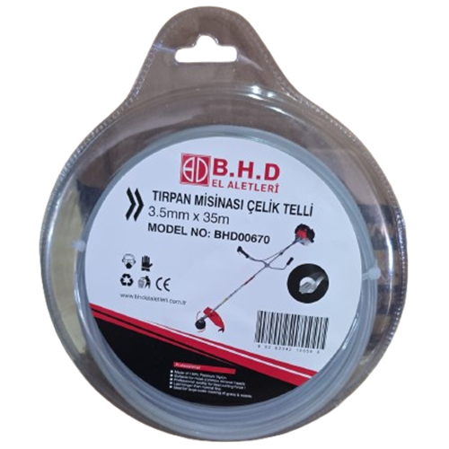 ÇELİK TIRPAN MİSİNA YUVARLAK 3.5 mm 35 mt 